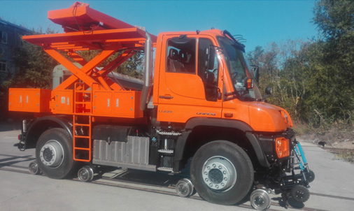 公鐵兩用高空作業(yè)車