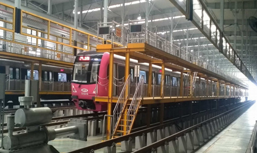 Steel Platform (equipped with safety  interlock system)