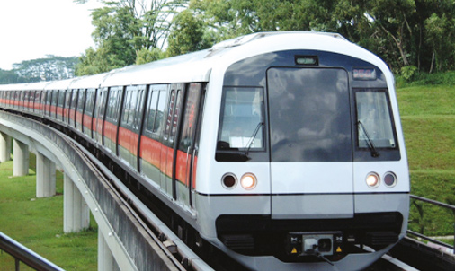 Glass fiber reinforced plastic outer cover for Singapore MRT cab